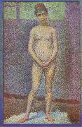 Model,Front View (mk09) Georges Seurat